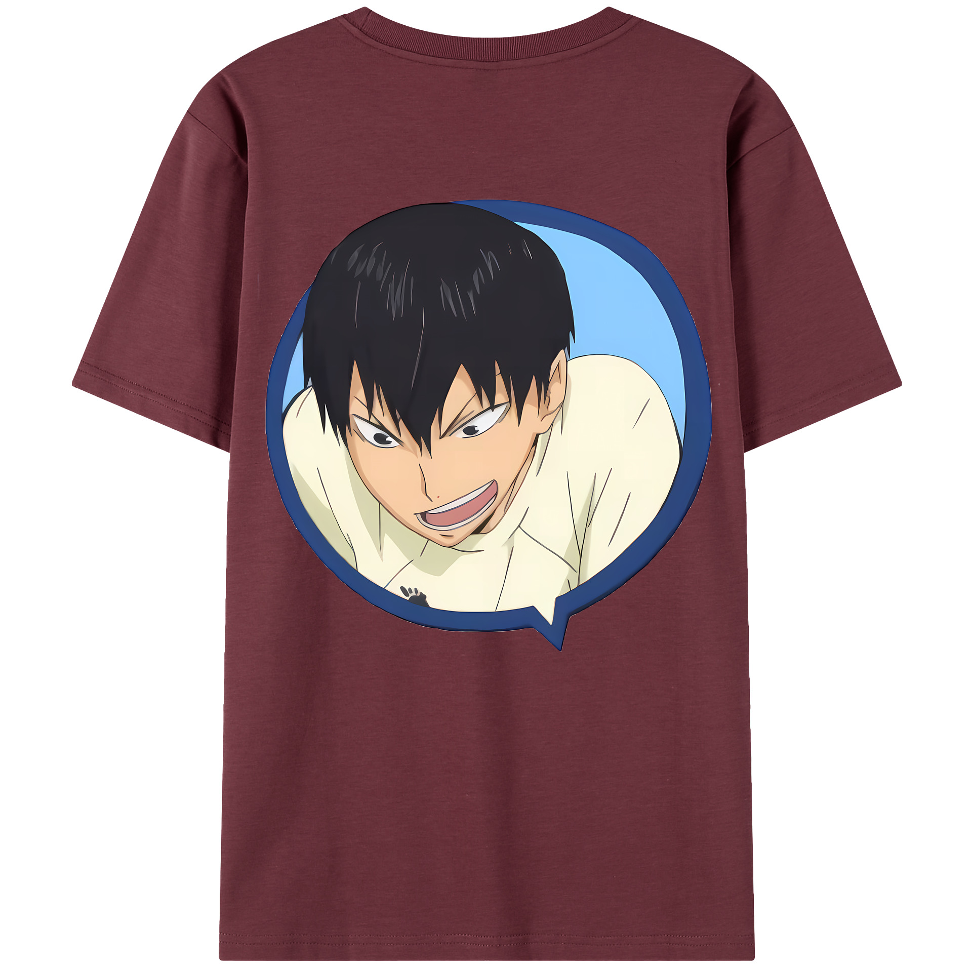 （画像用） ハイキュー!! Haikyu!! 綿100％半袖Tシャツ（背面プリント）